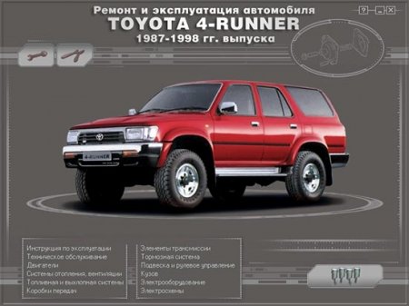 TOYOTA 4-RUNNER/HILUX/SURF (1987-1998г)