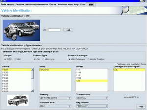 BMW ETK версия 12.2009 Каталог запасных частей BMW