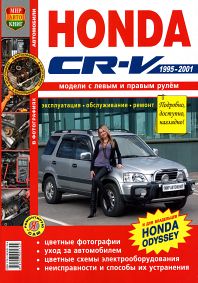 Honda CR-V (1995 - 2001 год выпуска). Руководство по ремонту.