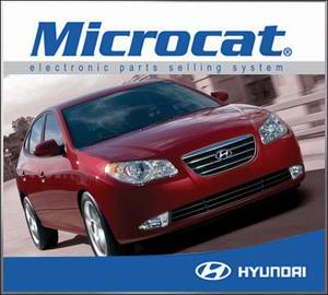 Электронный каталог запасных частей Hyundai Microcat  12.2009 - 01.2010 год