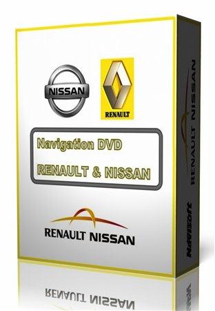 Navigation DVD – RENAULT & NISSAN v.30 [Europe Map] (2010-2011)