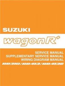 Suzuki Wagon R+ 1999-2002.