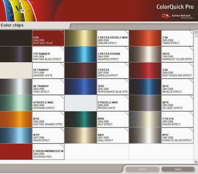 Система цветоподбора DuPont ColorQuick Pro 2008 - 4 версия 3.0