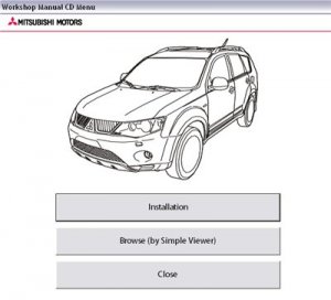 Mitsubishi OUTLANDER 2008(CW#). Дилерское руководство по ремонту.