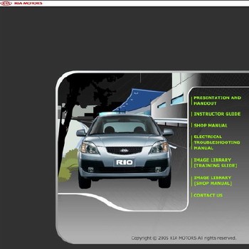 Kia Rio Repair Manual