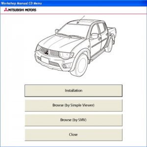 Mitsubishi L200. Workshop Manual 2011.