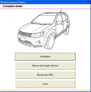 Mitsubishi OUTLANDER 2007. Дилерское руководство по ремонту.