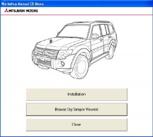 Mitsubishi Pajero 2008. Дилерское  руководство по ремонту и обслуживанию.