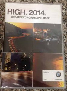 Диск навигации NAVTEQ BMW Road Map Europe HIGH 2014 RUS SL + Спидкамы